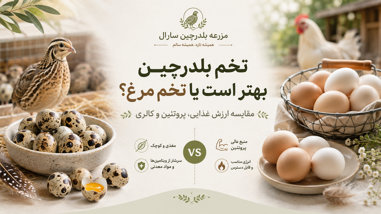 تخم بلدرچین بهتر است یا تخم مرغ؟ مقایسه خواص، پروتئین و کالری